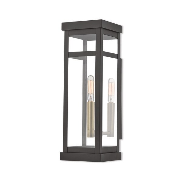 Livex Lighting Hopewell 1 Light Bronze Outdoor Wall Lan 20703-07 - main